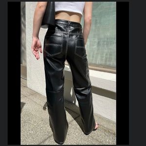 Simonett Kika Pants (Faux Leather)
